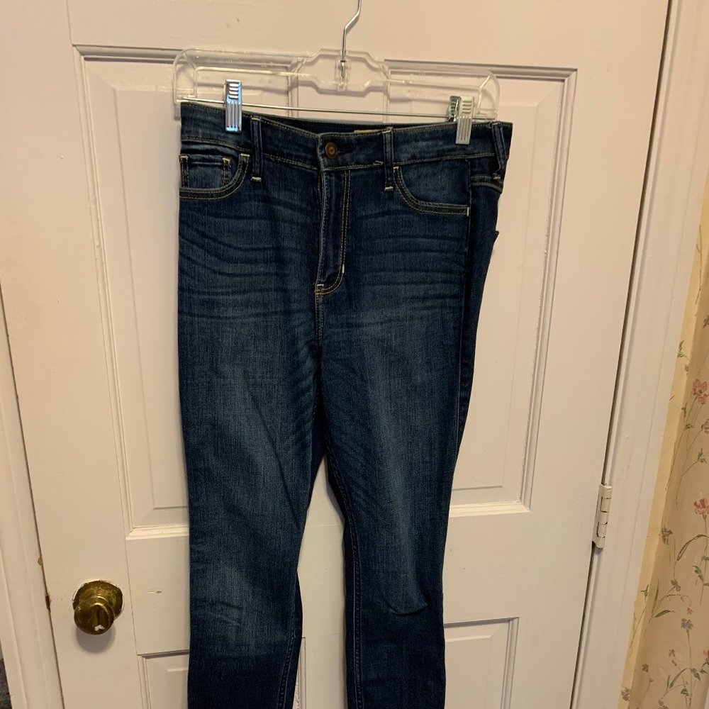Hollister Super Skinny High Rise Jeans-5S